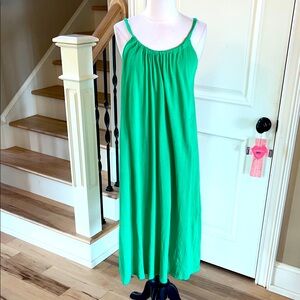 Bright Green Shift Maxi
